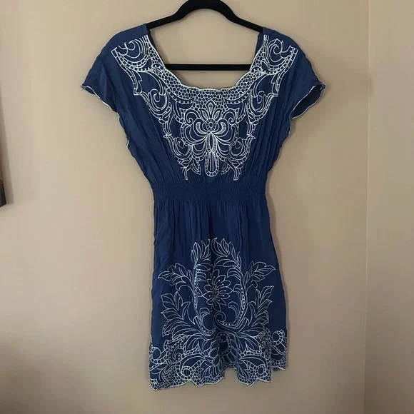 Flying Tomato Blue Dress - Picture 1 of 4